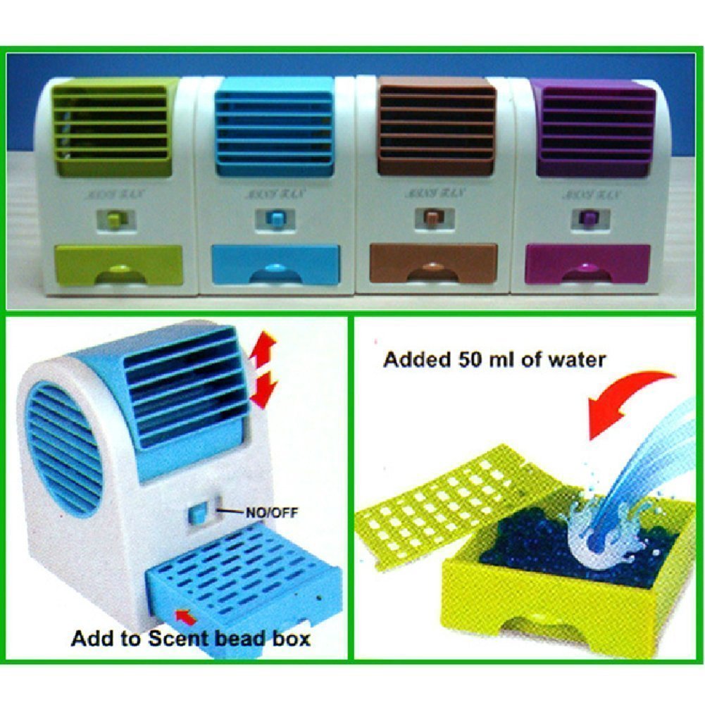 Mini Fan Air Cooler with Water Tray