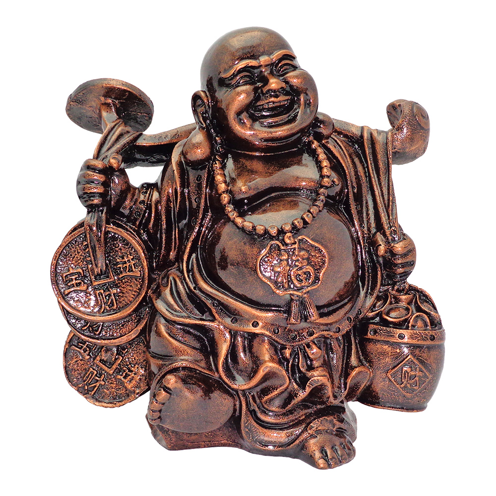 Buy Antique Look Feng Shui Laughing Buddha Handicraft Idol Lord Gautam