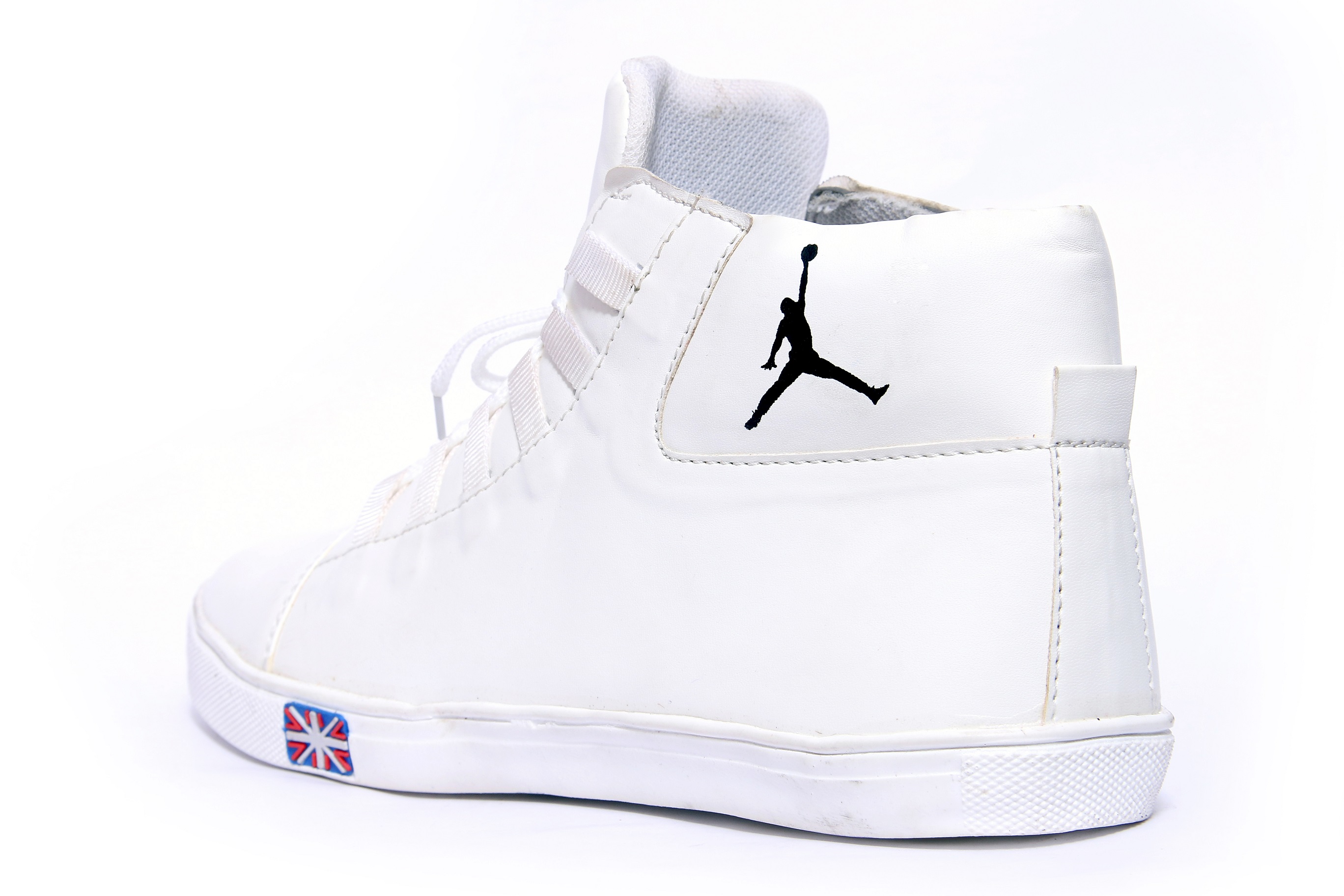 white high ankle shoes