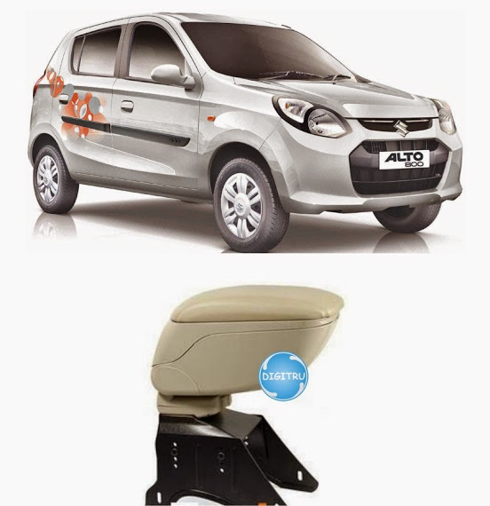 Shop Digitru Car Armrest for Alto 800 (Beige) Online Shopclues
