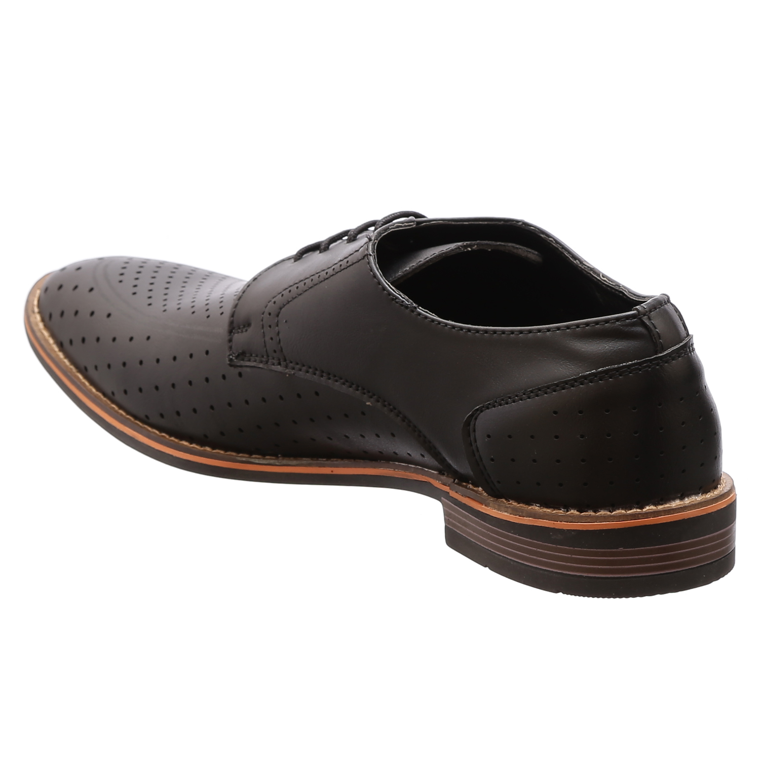 Buy lee fox black color branded formal shoe for men Online @ ₹2999 from ...