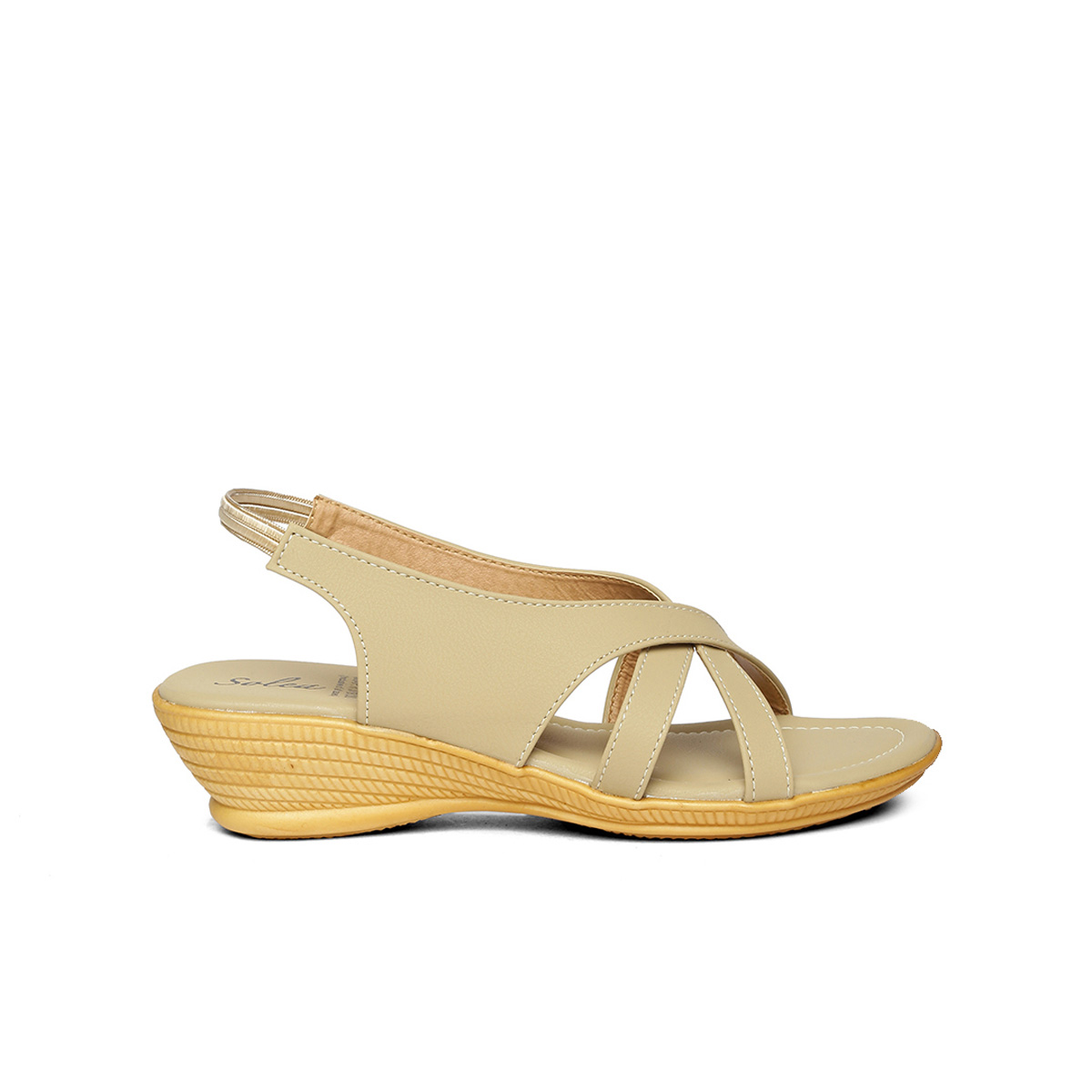 Buy Paragon-Solea Plus Women's Beige Slippers Online @ ₹322 from ShopClues