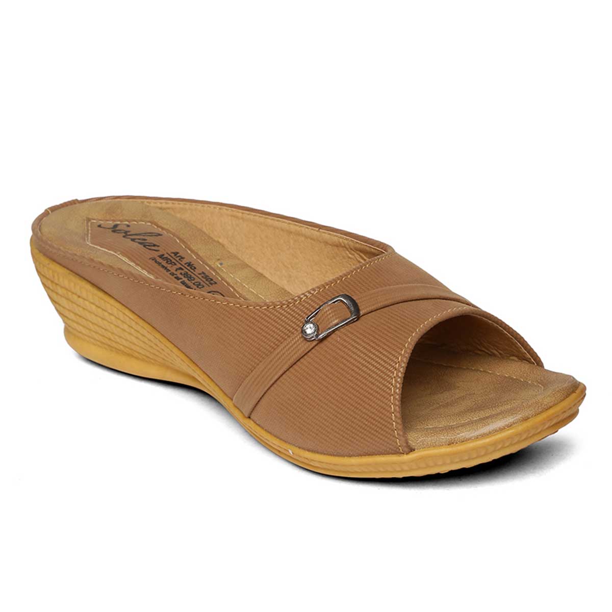 paragon solea womens tan sandals