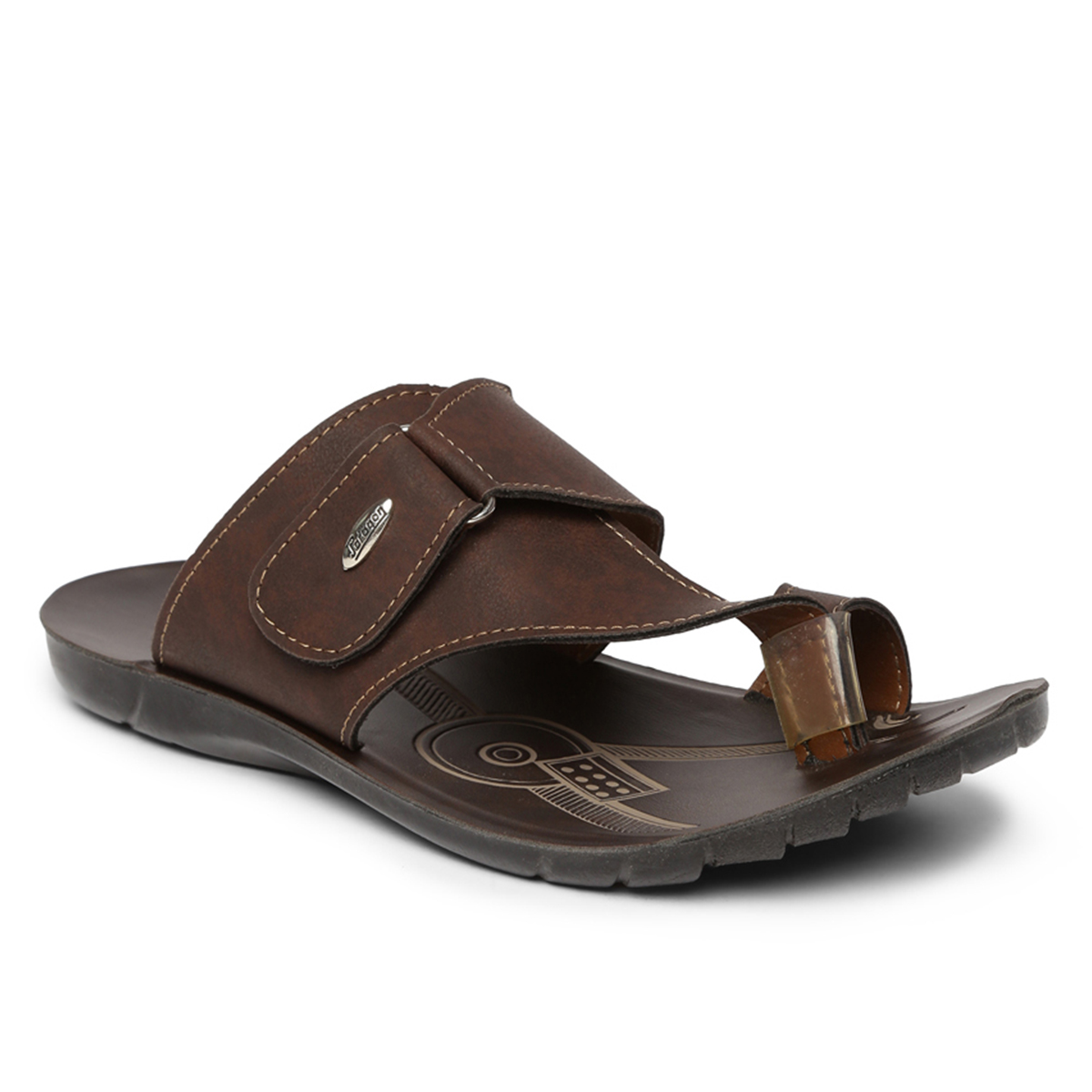 Buy Paragon-Vertex Men's Brown Slippers Online @ ₹289 from ShopClues
