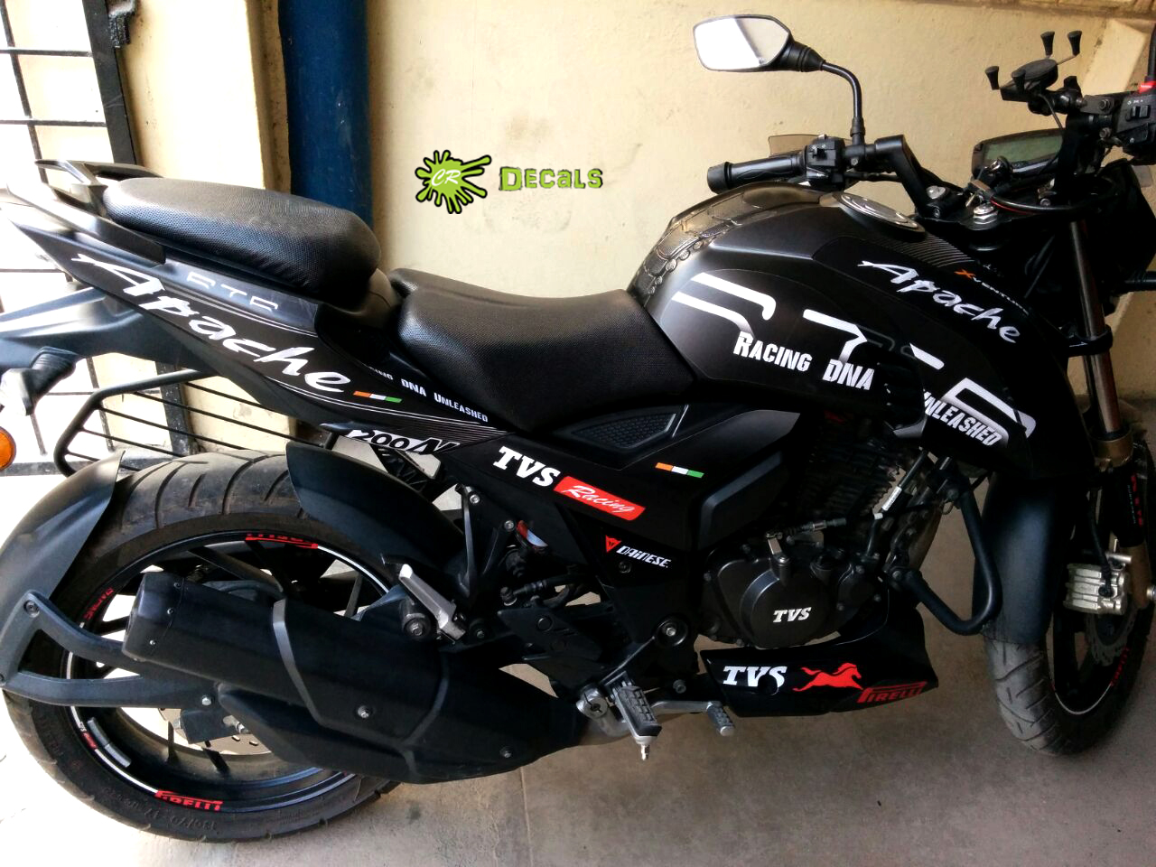 apache rtr 180 stickers kit online