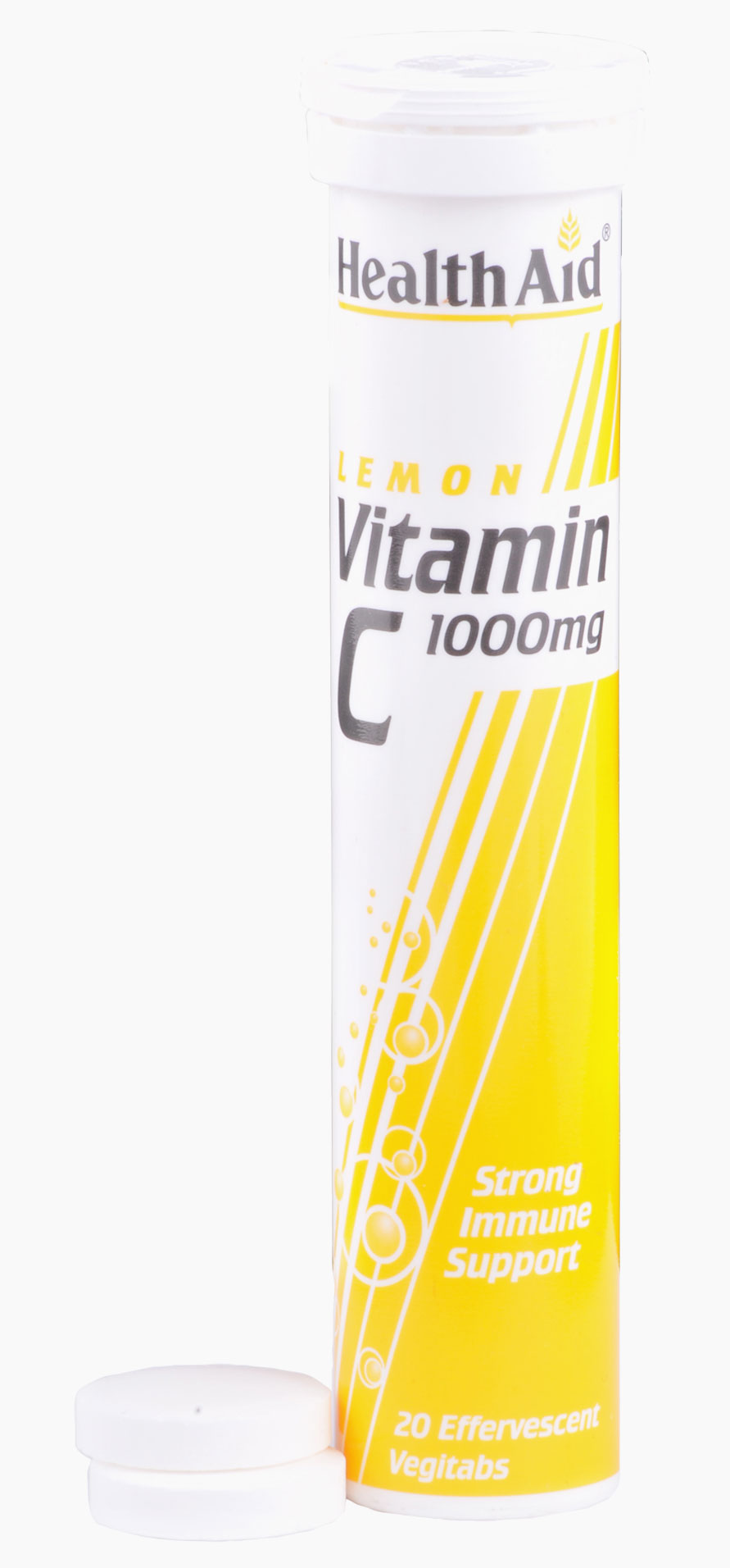 Healthaid Vitamin C 1000mg Lemon 20 Effervescent Tablets