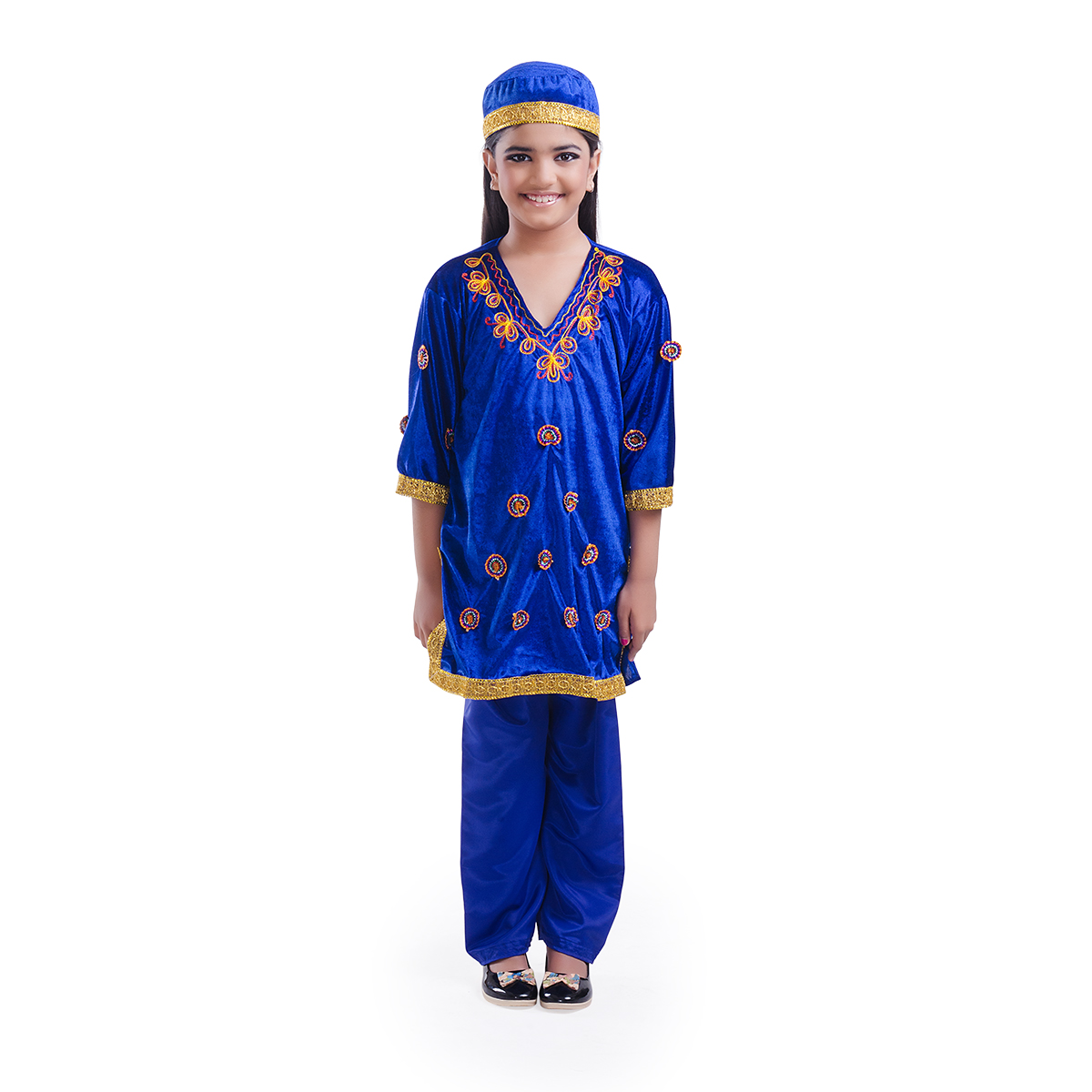 Buy Fancydresswale Kashmiri girl Fancy Costume For Kids Online ₹799