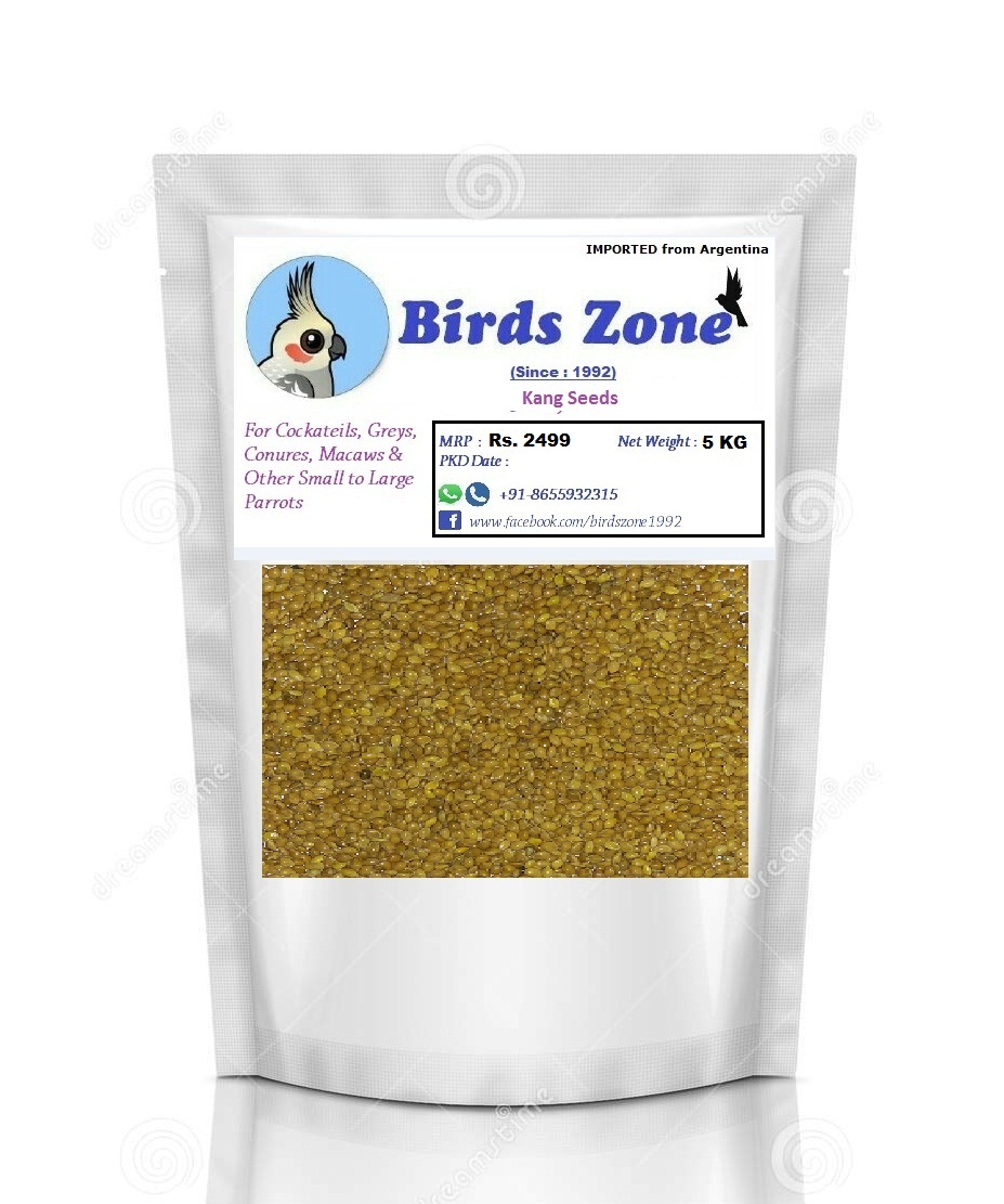 Buy Birds Zone Kang Seeds 5 Kg Pack Bird Food Online ₹740 from