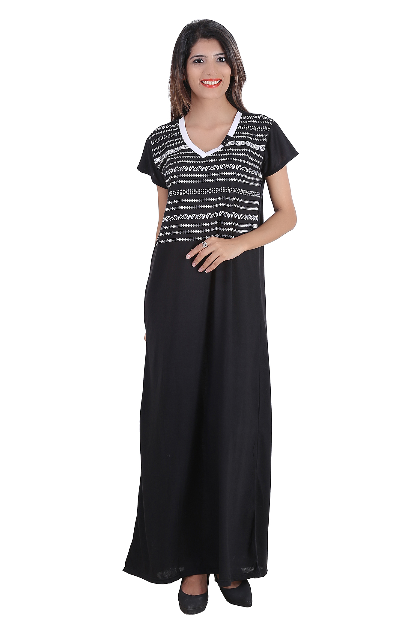 buy-glossia-black-cotton-nighty-night-gowns-online-499-from-shopclues