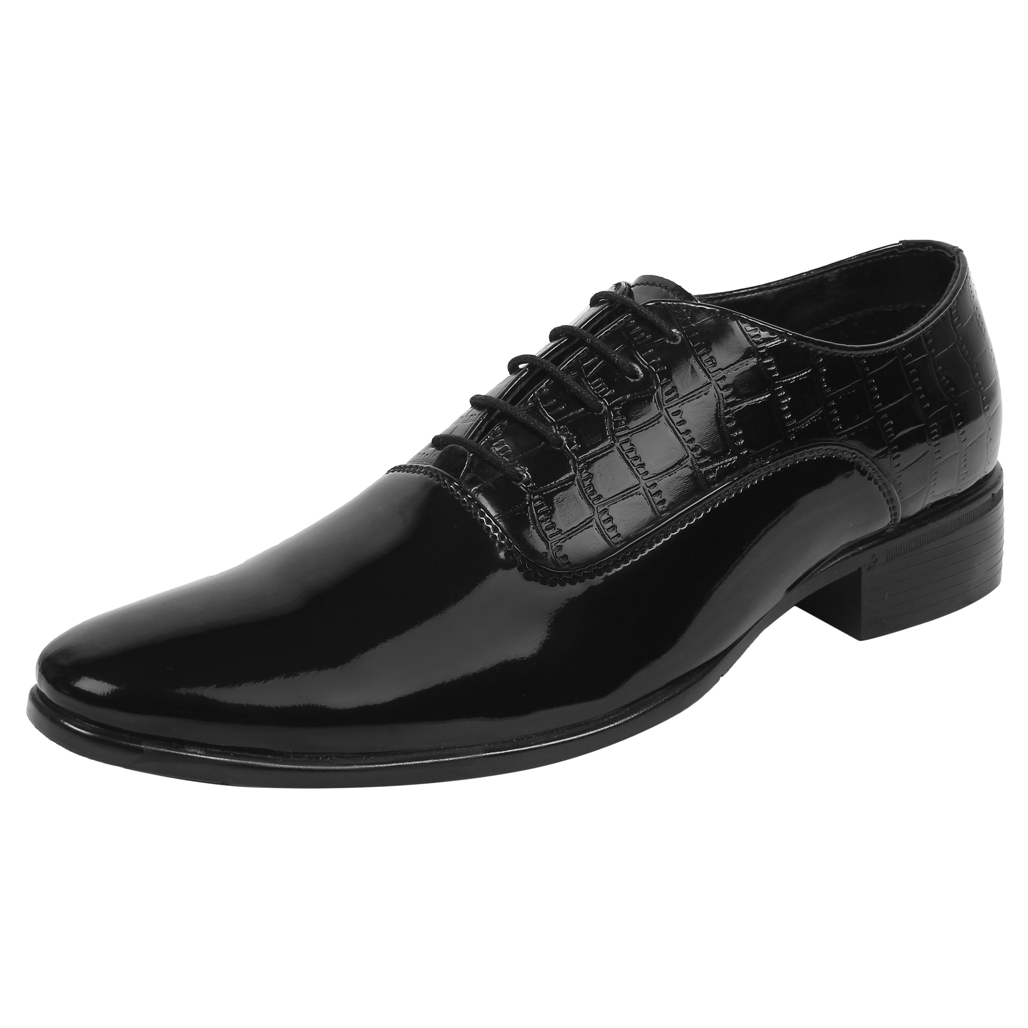 Buy Sassie Mens Black Formal Lace-Up Shoes Online @ ₹2699 from ShopClues