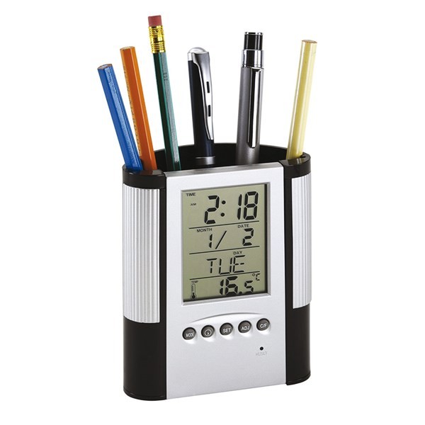 Buy Pen Holder with DIGITAL CLOCK CALENDER Online ₹289 from ShopClues