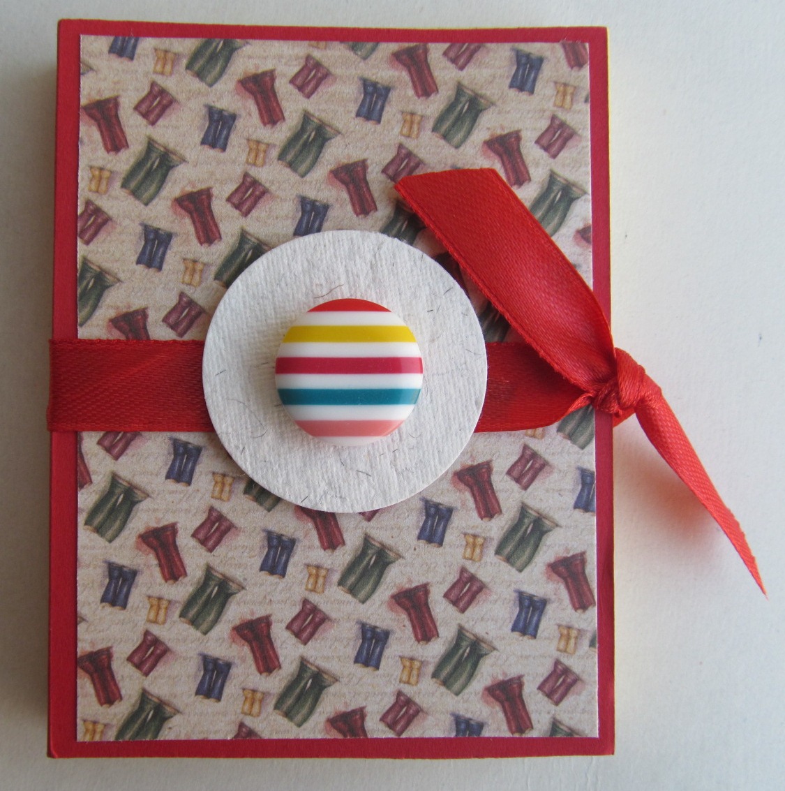Handmade Post it Notes/ Sticky Notes (Red & White) by Apical Crafts In ...