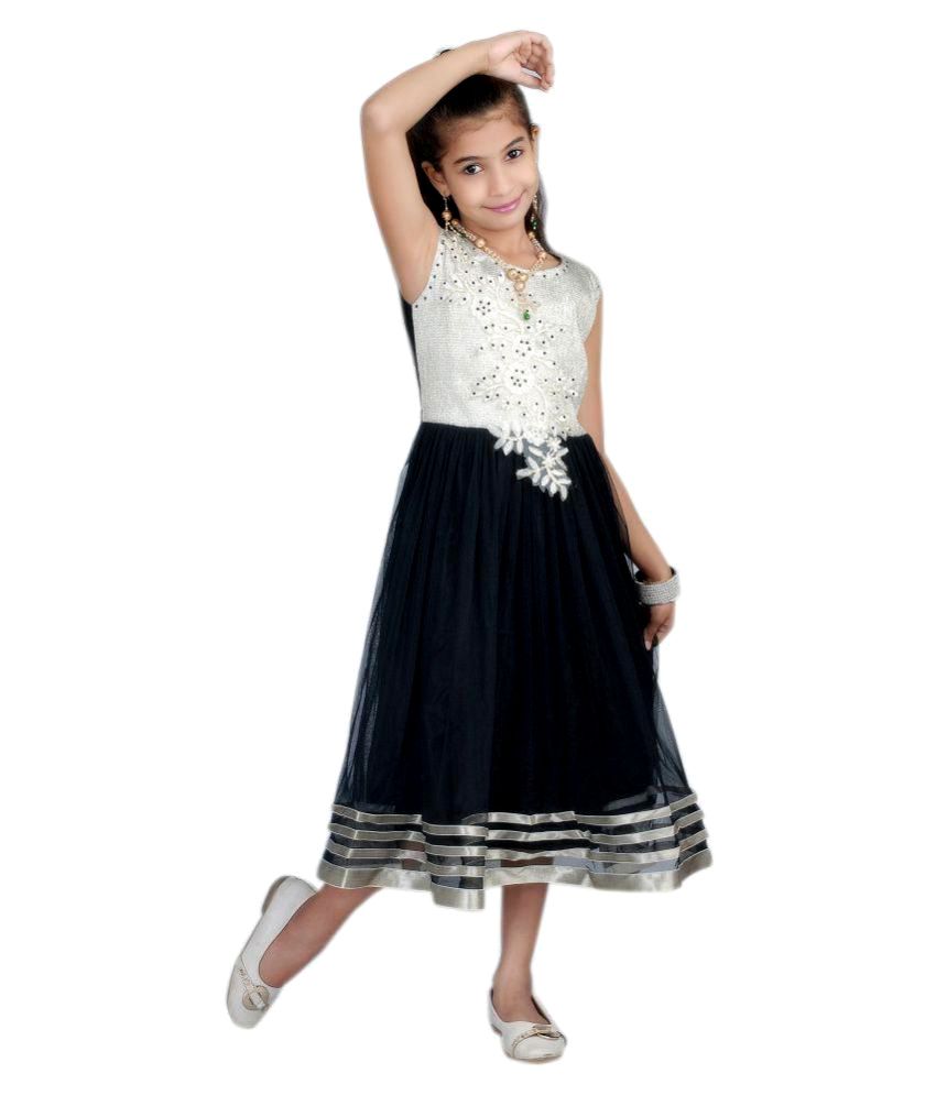 stylish net frock