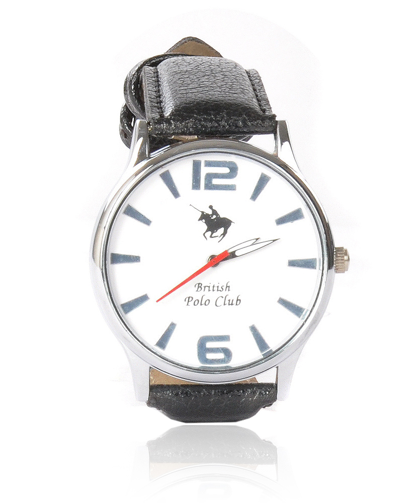 British Polo Club Belt, Watch & Wallet Combo For Men