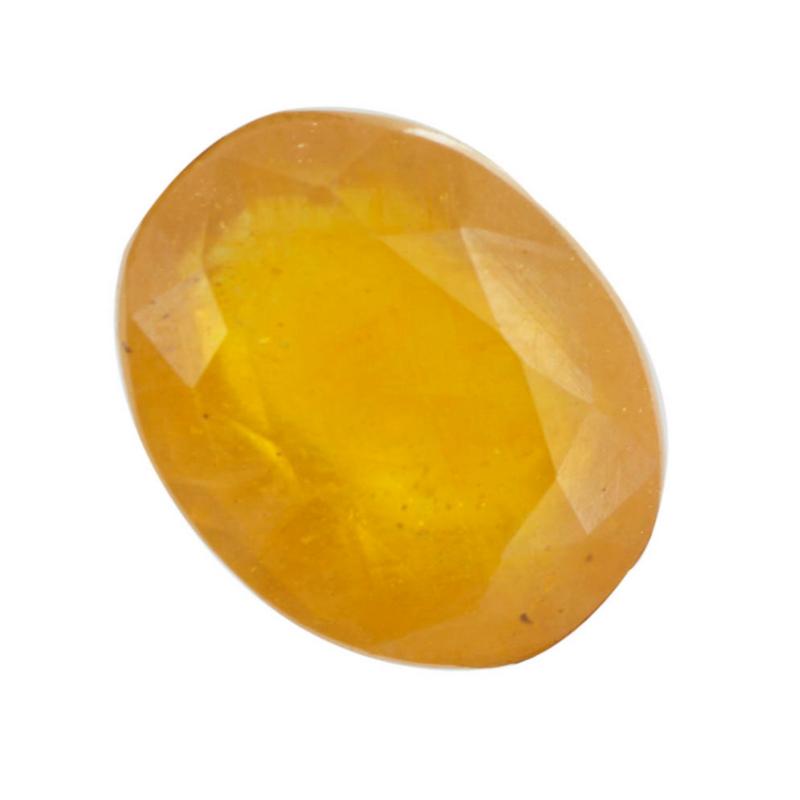 Buy Yellow Sapphire Stone Original IGL Certified Loose Precious Pukhraj ...