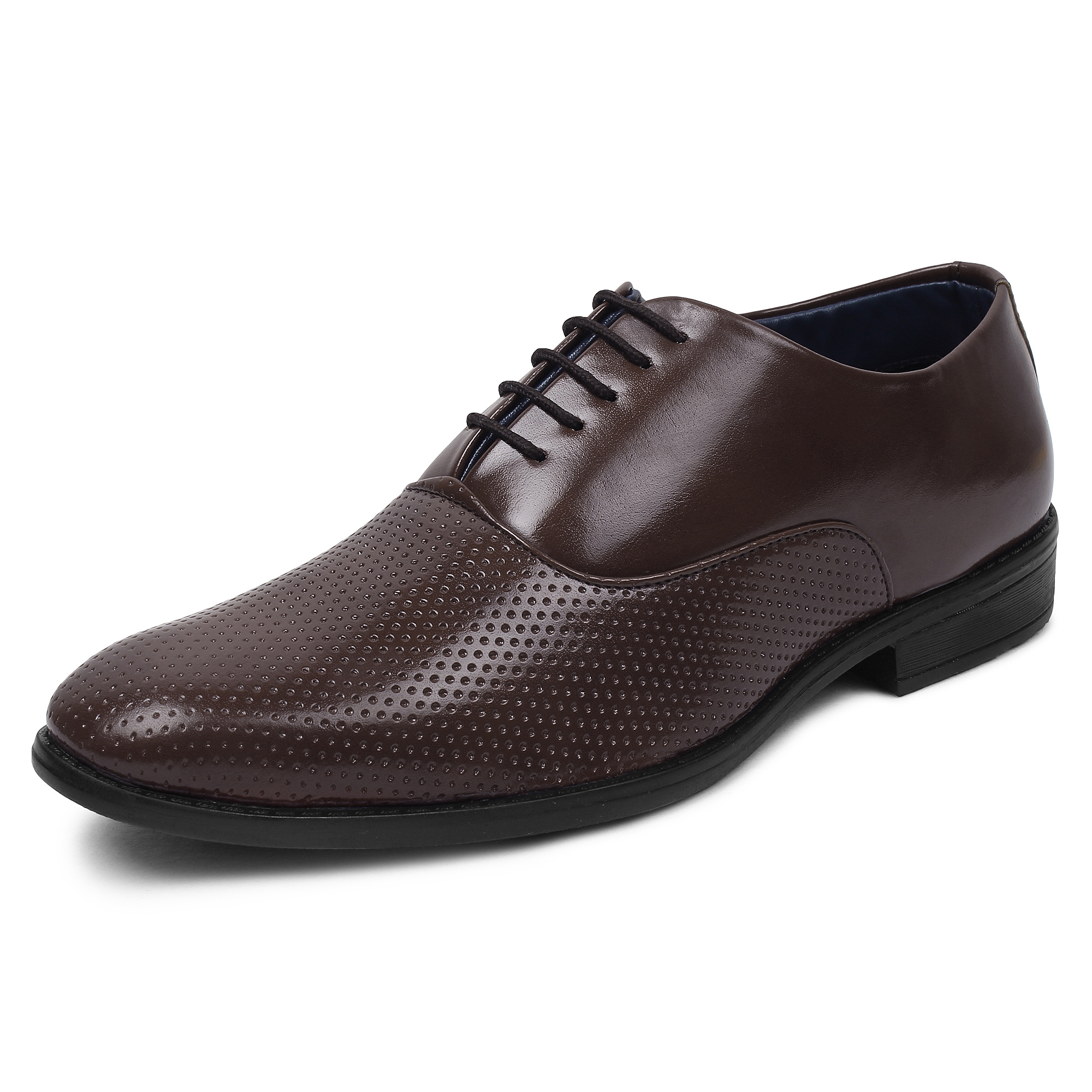 Buy Buwch Men Formal Brown Synthetic Leather Derby Shoe Online ₹999 From Shopclues 5776