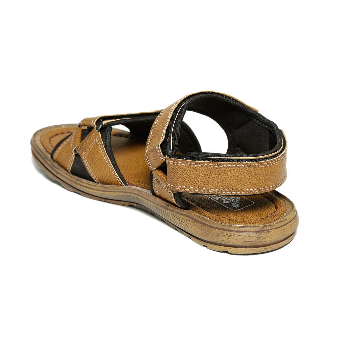 tan velcro sandals