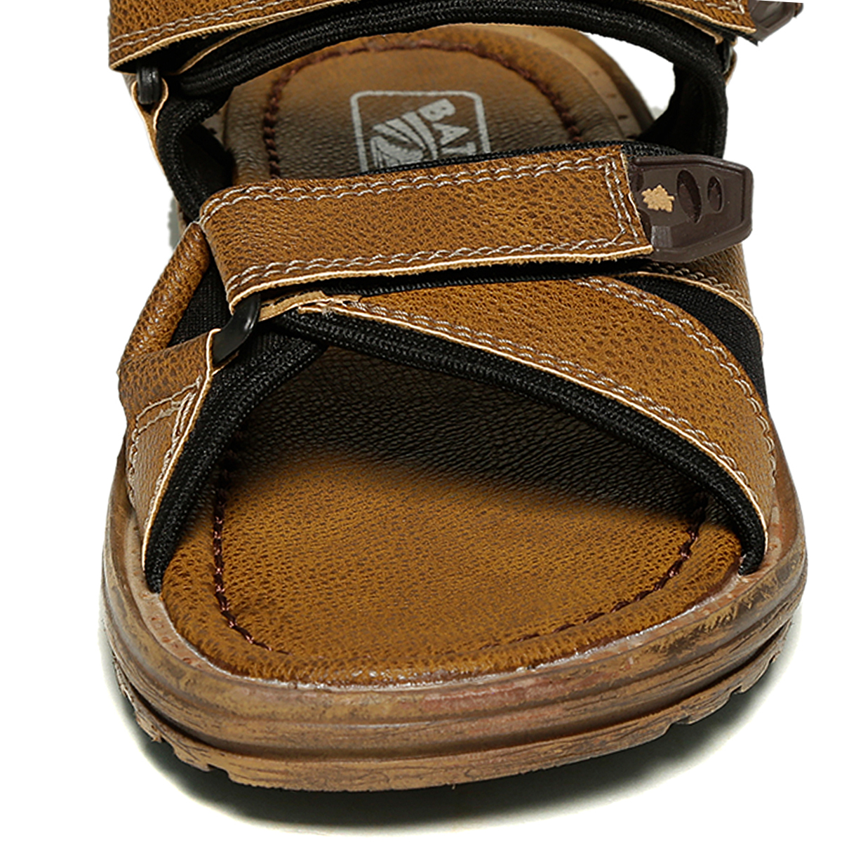 tan velcro sandals