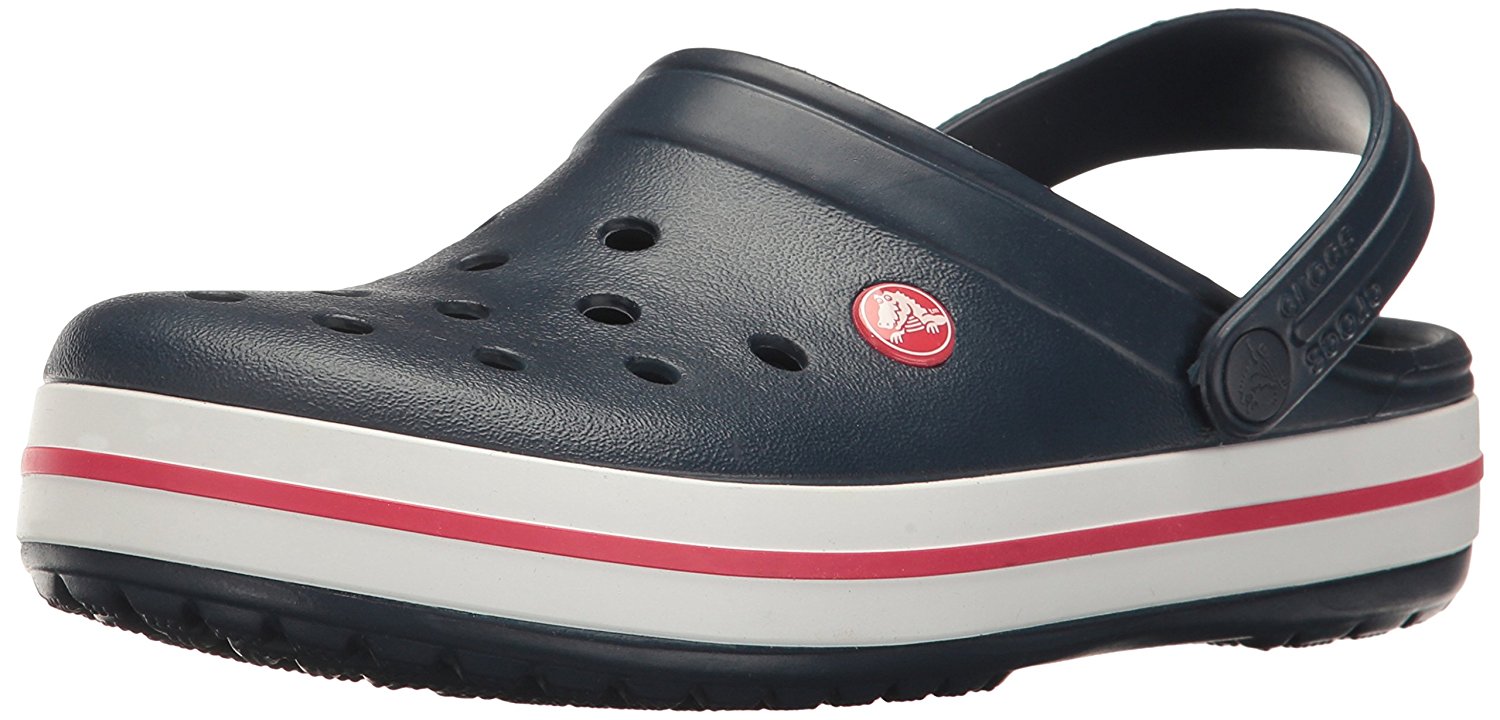 crocs navy blue clogs
