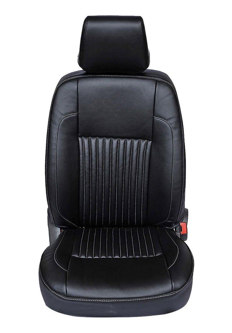 Buy Musicar Maruti Swift Dzire Black Leatherite Car Seat Cover with 1