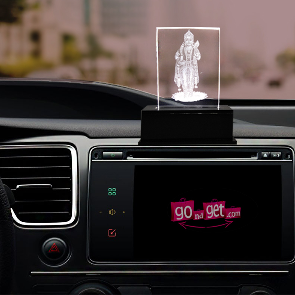Buy Laser Engraving Car Dashboard Idol with LED Lights God murugan