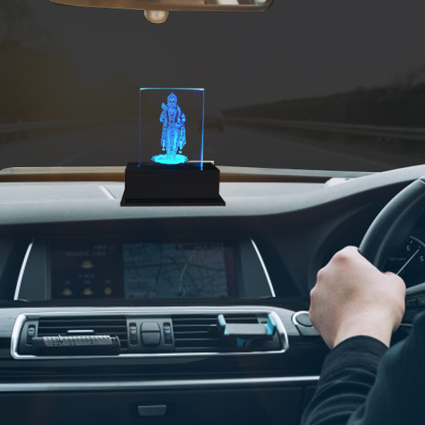 Buy Laser Engraving Car Dashboard Idol with LED MultiLights God