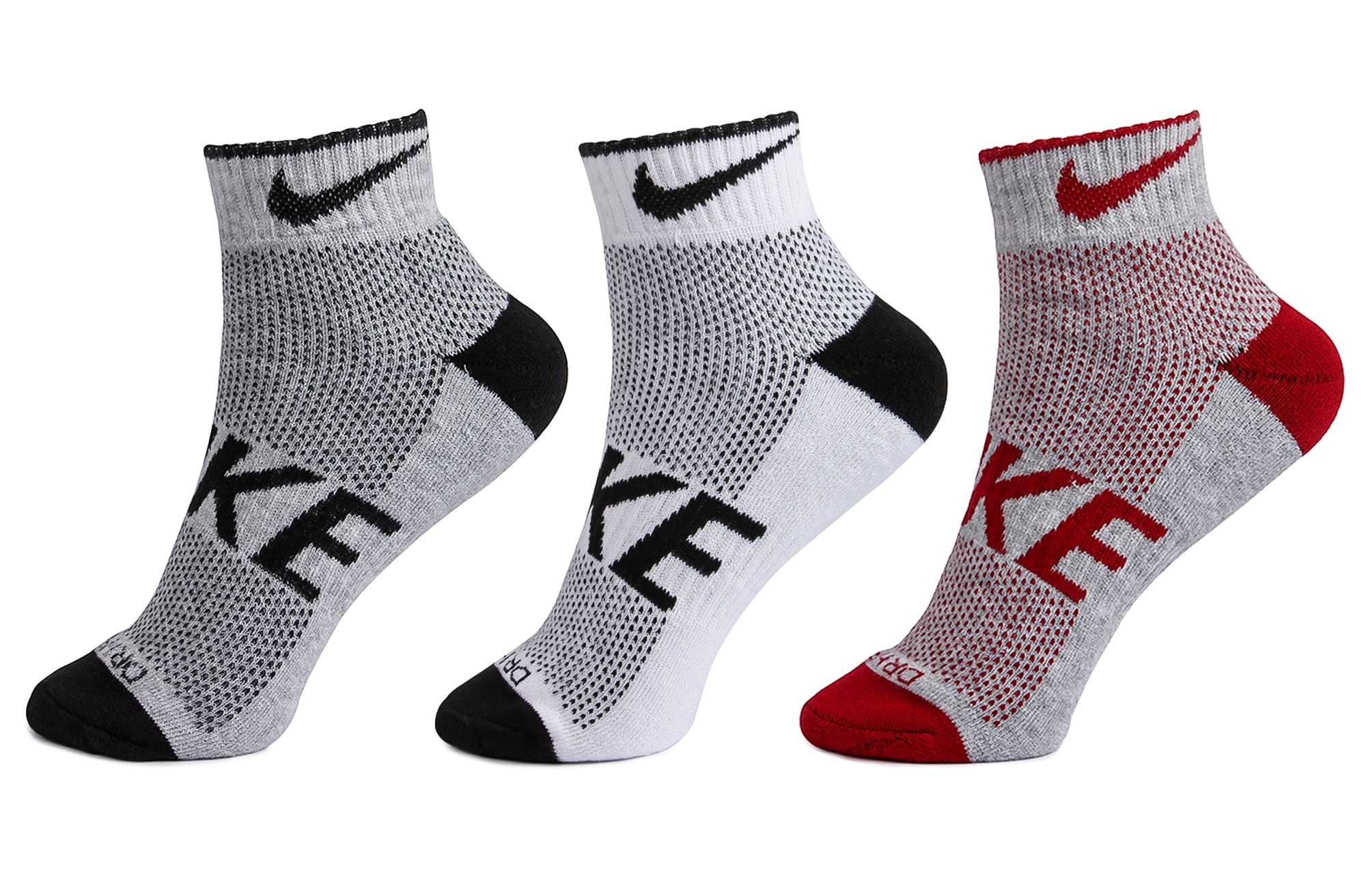 Buy Nike Unisex Cushioned Elite Socks - Pack of 3 Online - Get 63% Off