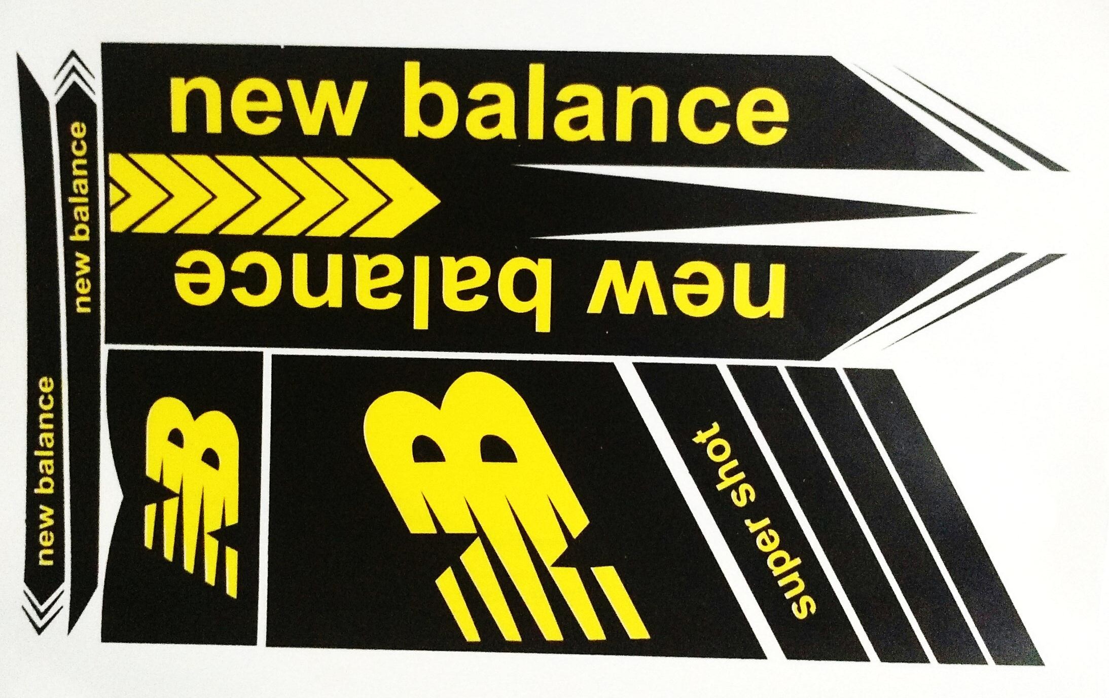 Buy New Balance Cricket Bat Sticker Online ₹199 from ShopClues