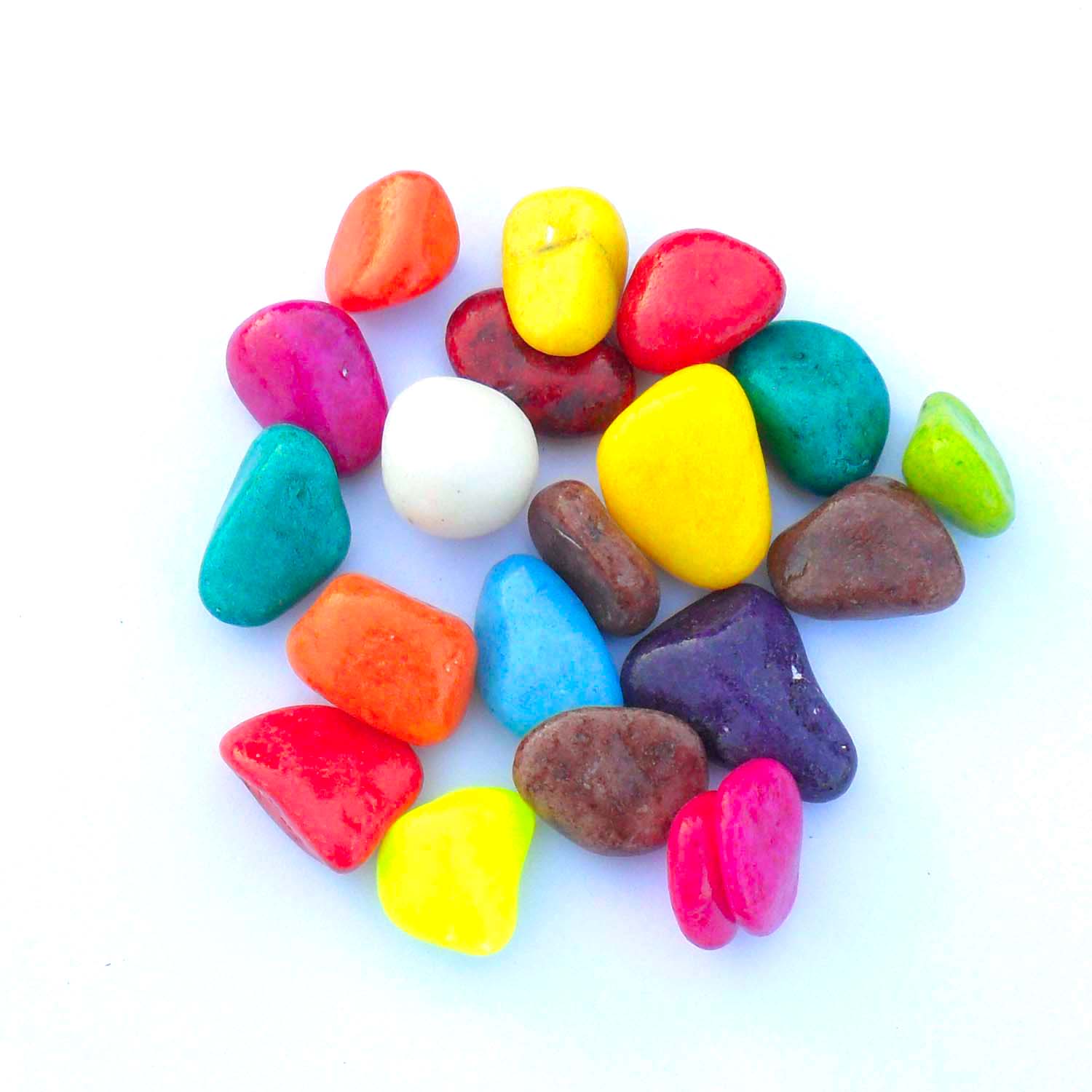 Buy Multicolour Glass Pebbles For Decoration Online ₹199 From Shopclues