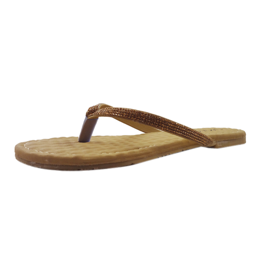 tan slip on flats