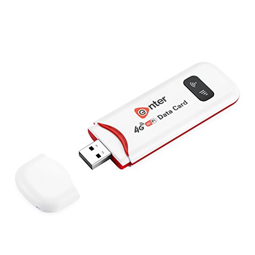 Buy ENTER 4G LTE DATA CARD,WiFi CERTIFIED, UPTP 100Mbps, PLUG PLAY