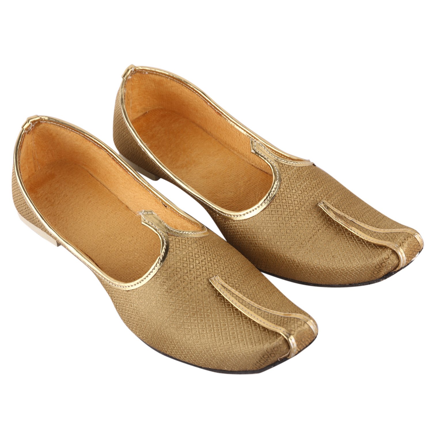 Buy DFR Gold Designer Juti Online @ ₹495 from ShopClues