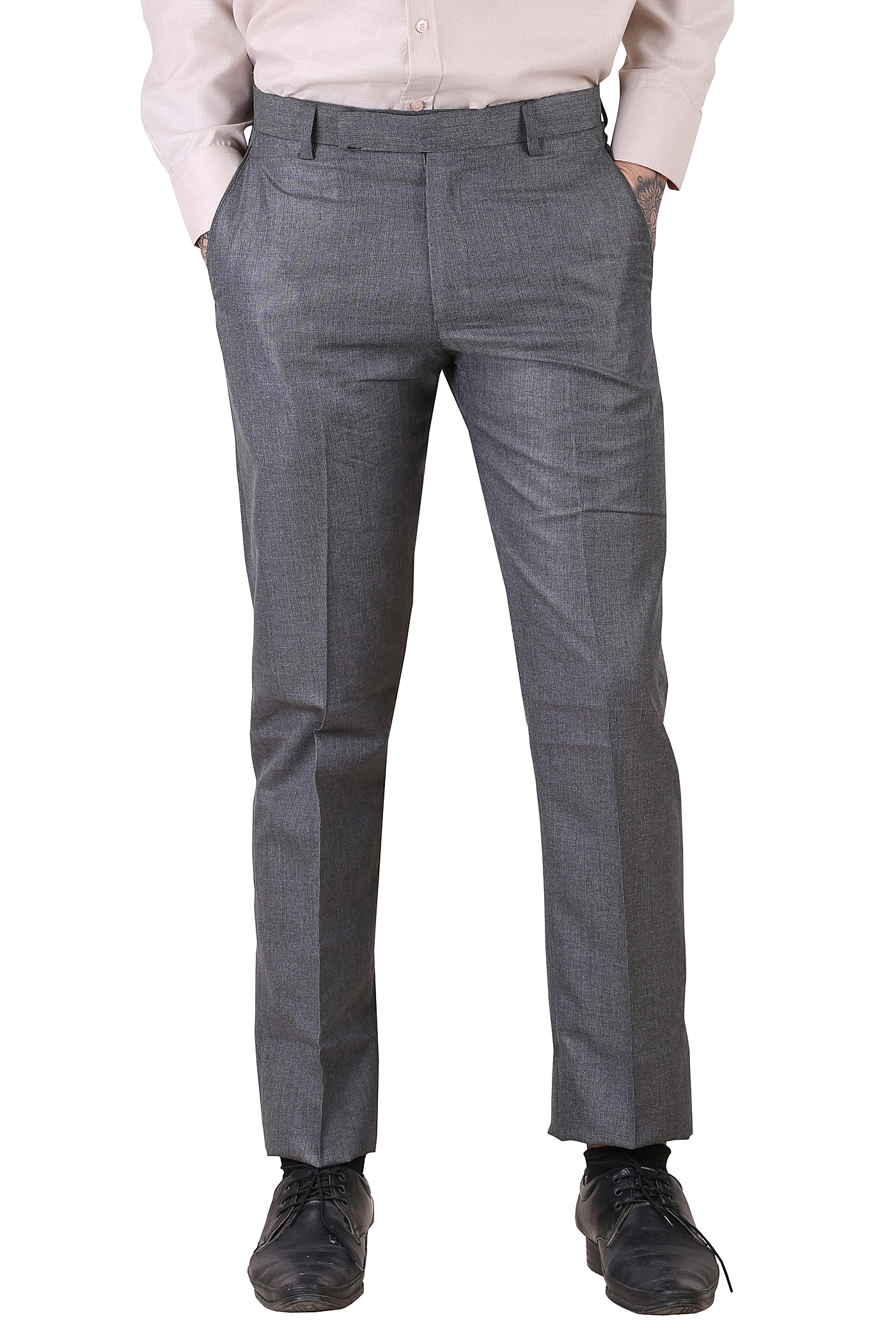 Buy Basic Poly Cotton Casual Trouser For Men Online @ ₹1000 from ShopClues