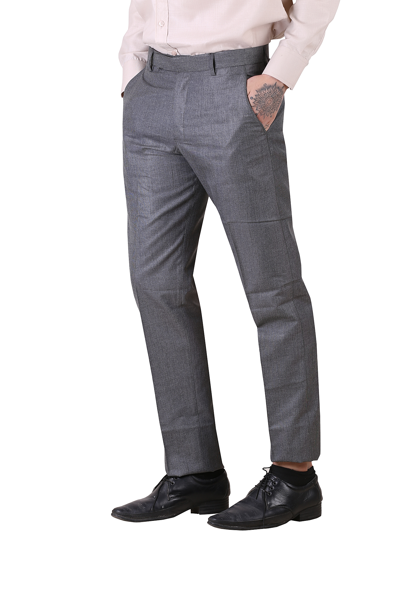 Buy Basic Poly Cotton Casual Trouser For Men Online @ ₹1000 from ShopClues