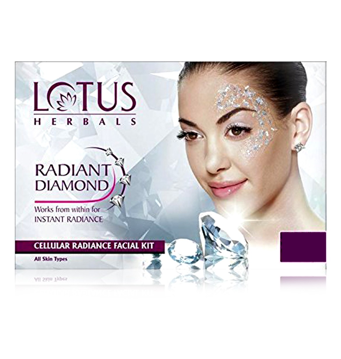 Buy Lotus Herbals Radiant Diamond Facial Kit Online ₹330 from ShopClues