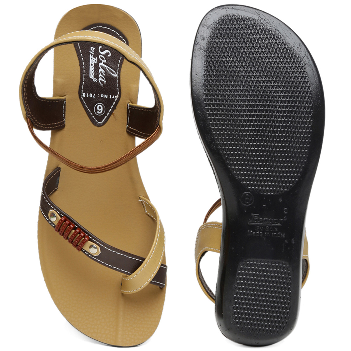 Buy Paragon Women'S Brown Sandals Online @ ₹229 from ShopClues