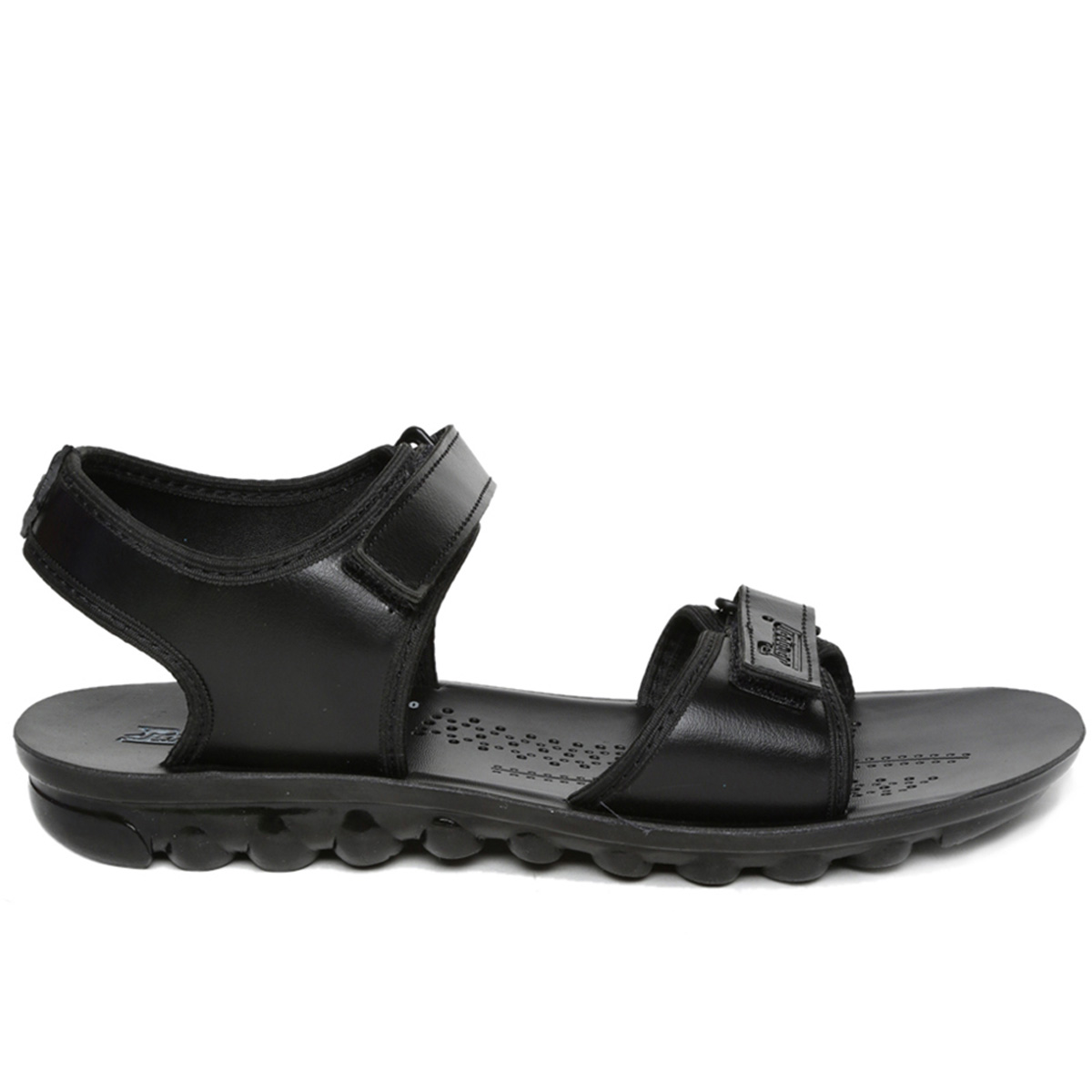 paragon max men's black sandals