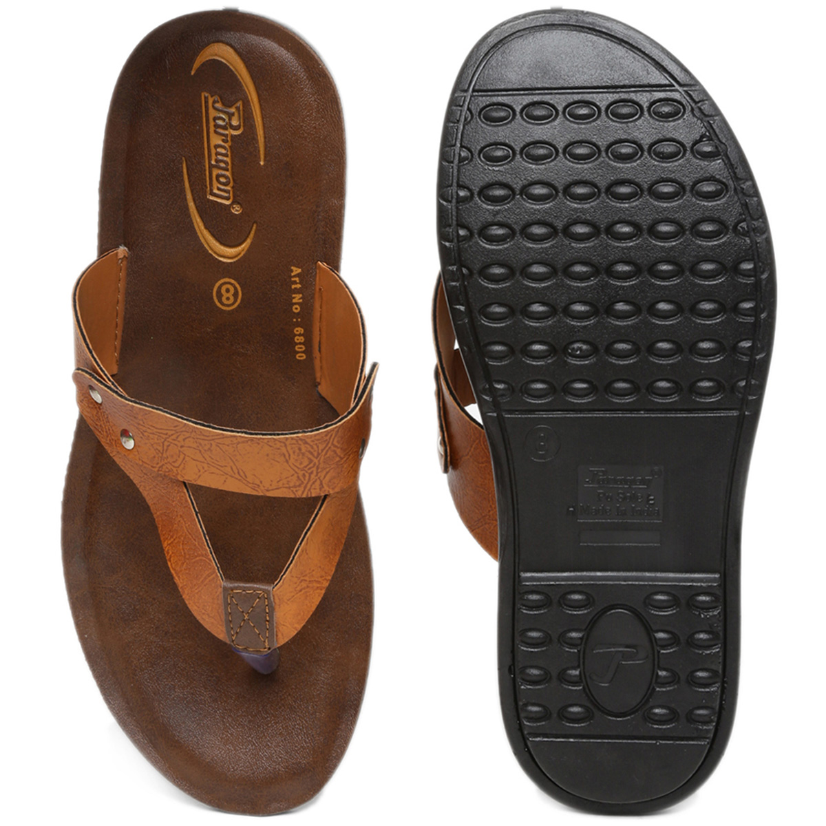 Buy Paragon Men'S Formal Brown Slippers Online @ ₹309 from ShopClues