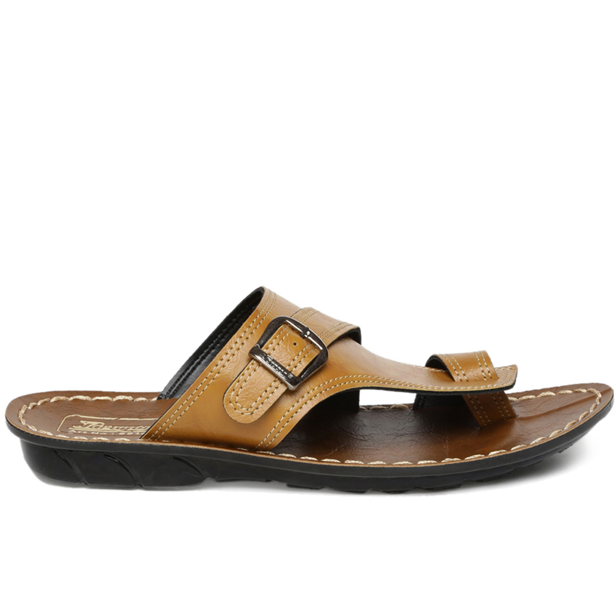 Buy Paragon Men'S Formal Tan Slippers Online @ ₹299 from ShopClues