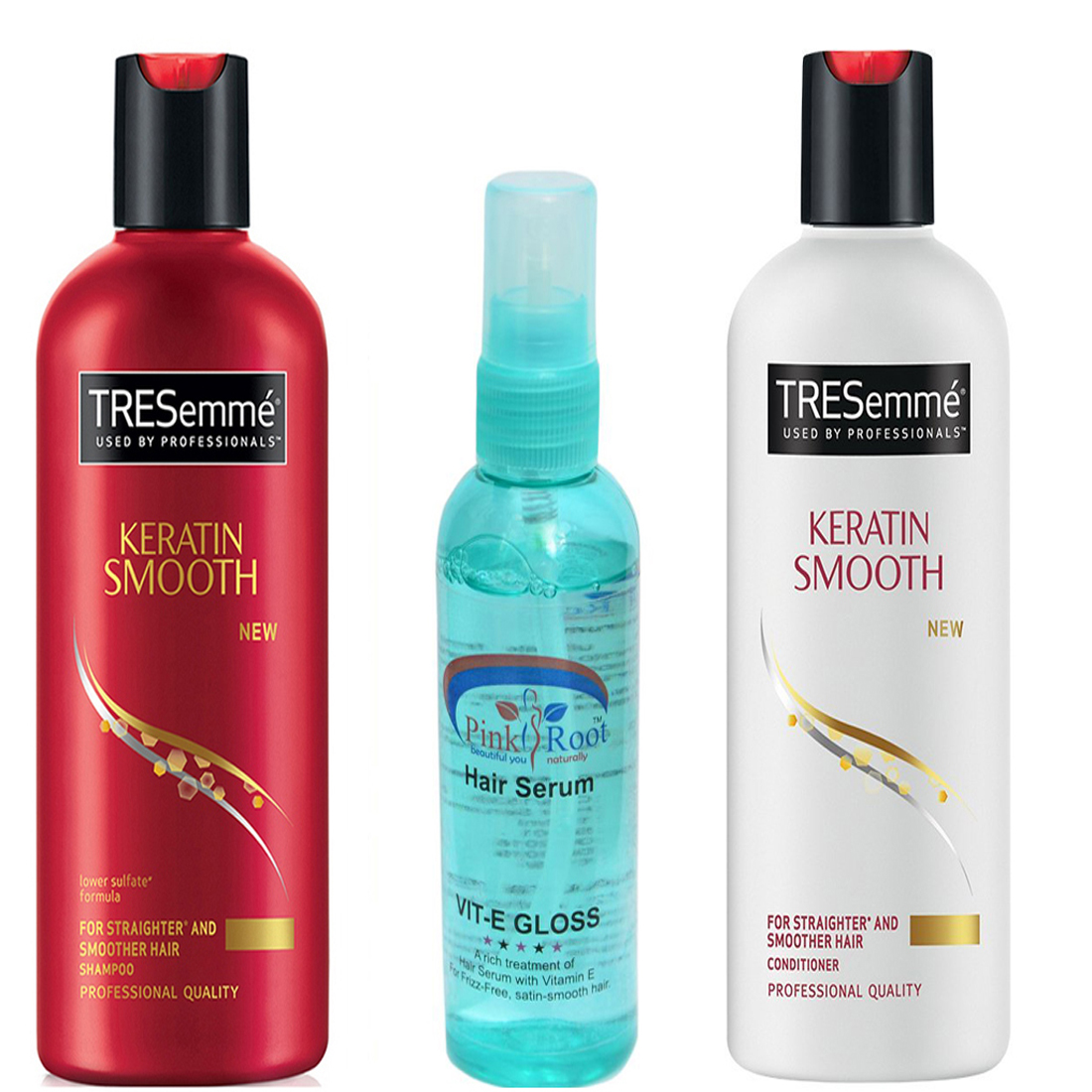 Buy Pink Root Hair Serum (100ml) with TRESemme Keratin Smooth for