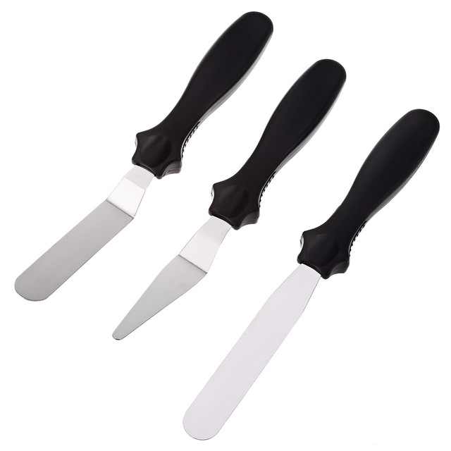 Buy Bakers U 3 in 1 Stainless Steel Multi-function Cake Knife Spatula ...