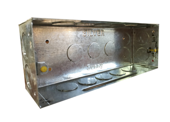Buy Modular box 6 module (SILVER) Online @ ₹116 from ShopClues