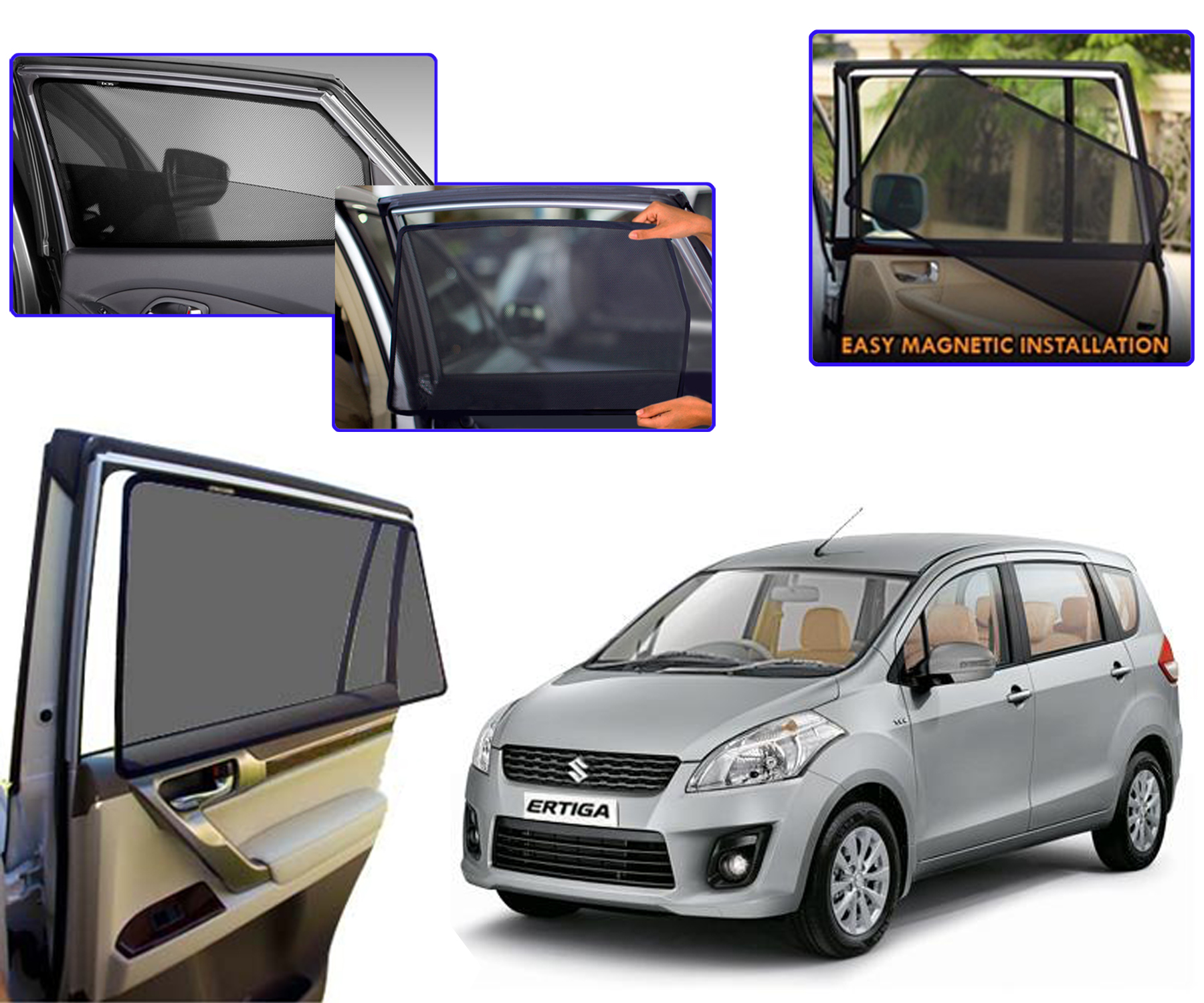 Shop Premium Quality Sun Shades Car Curtain ForMaruti Suzuki