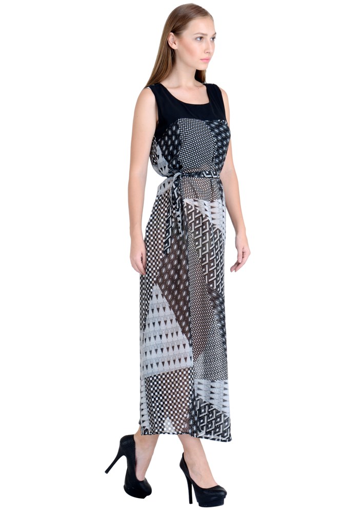 Buy Raabta Fashion Black A Line Dress Online Get 66 Off