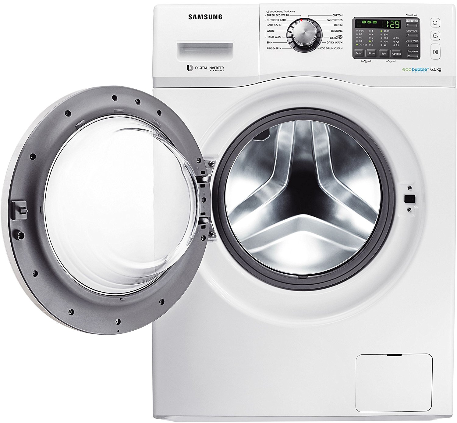 Samsung WF600U0BHWQ/TL Fullyautomatic Frontloading Washing Machine (6