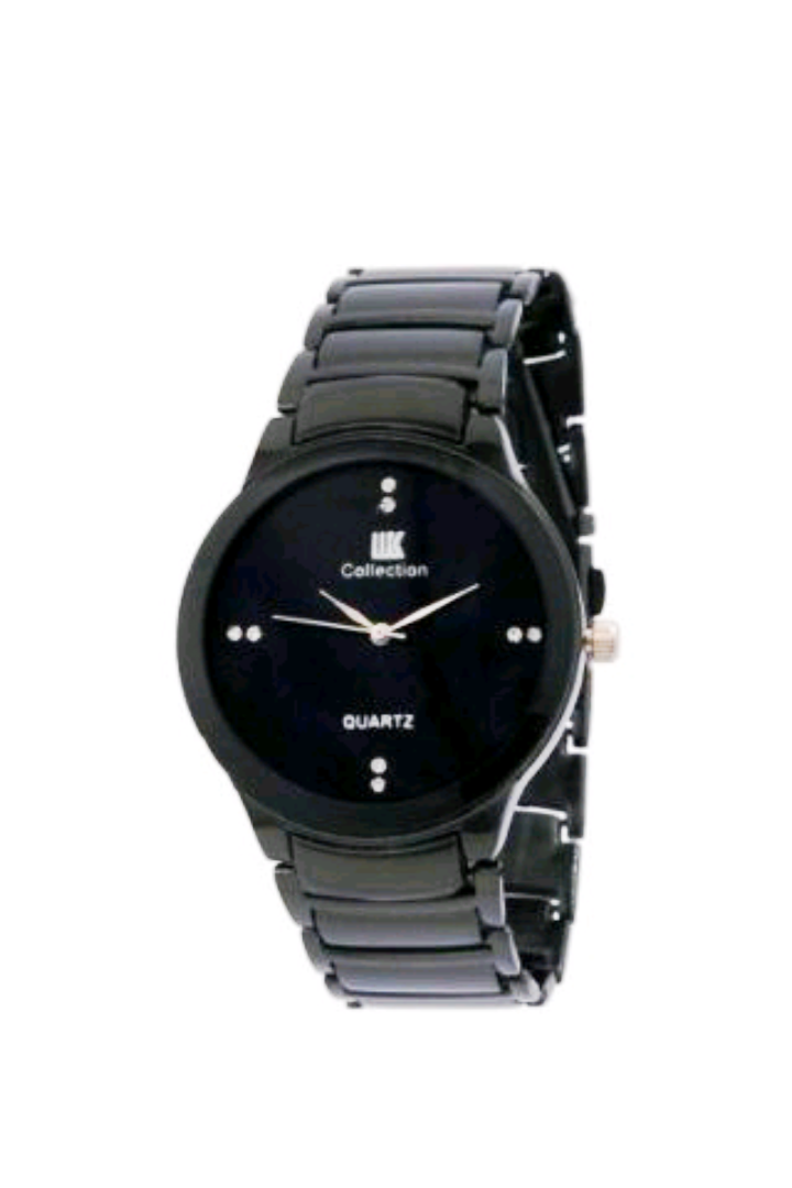 watch with metal strap