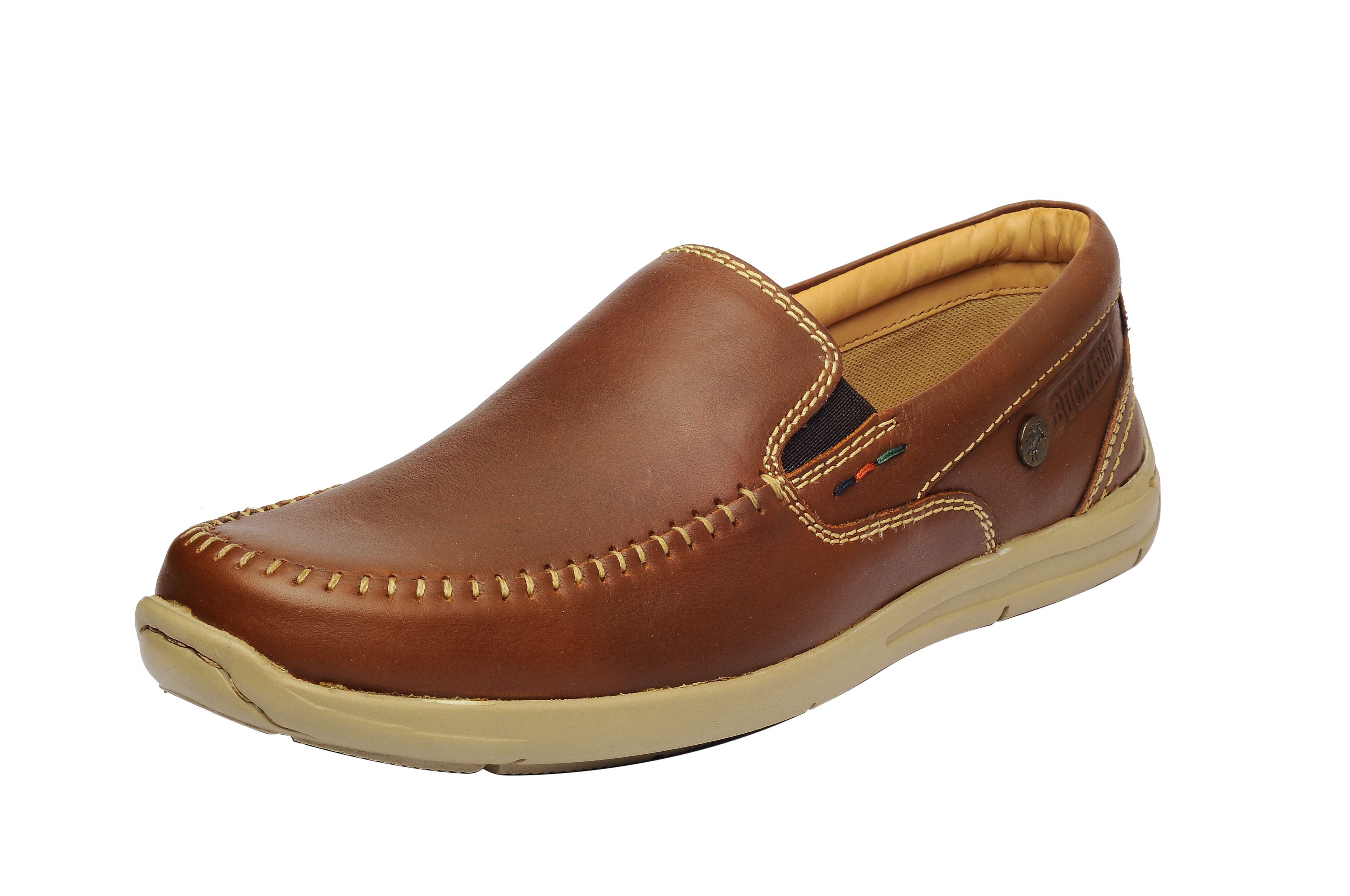 buckaroo tan loafers
