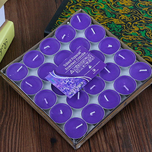 Buy 6th Dimensions Scented Tea Light Set Of 50 Pieces Purple Tea Light
