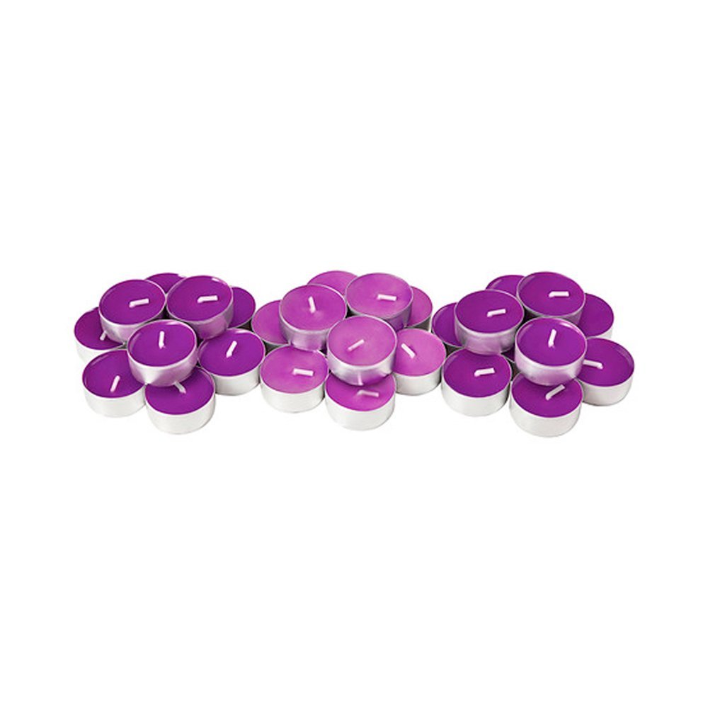 Buy 6th Dimensions Scented Tea Light Set Of 50 Pieces Purple Tea Light