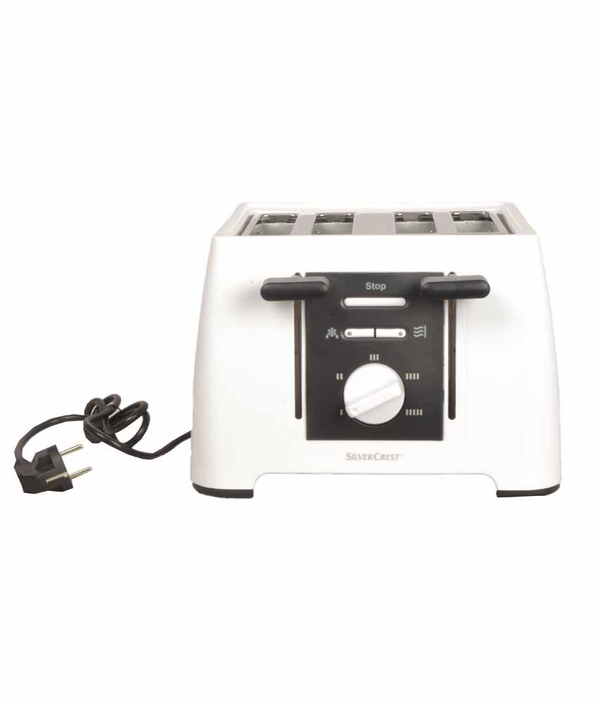 Buy SilverCrest 4 slot Pop up Toaster with Temperature Control, 1500 Watt Online ₹1800 from